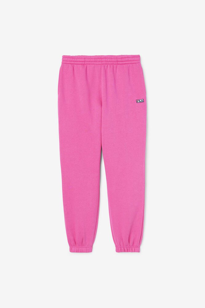 Fila Lassie Jogger Pink Pants Womens - NZ 94687-OJSU